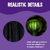 Joyfy 51" Halloween Light-Up Witch Yard Stakes, Flying Witches with Sound Activation, Witch Lawn Stakes for Halloween Outdoor Decorations (3-Pack) - 3 of 4