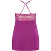 Women's Plus Size Viva Babydoll - cerise | CITY CHIC - 4 of 4