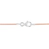EVERLY JEWELRY | Silver Necklace with White Ball Station Chain – Multiple Metal color Options - 2 of 4