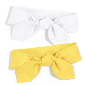City Threads 100% Cotton Knotted Headband 2-Pack - USA-Made - 1 of 2
