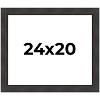 PosterPalooza | Traditional Black Picture Frame - UV Acrylic, Backing Board, Hanging Hardware Included - 2 of 4