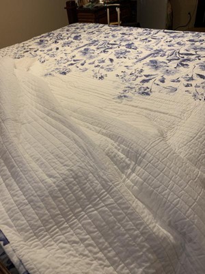 Linnea Blue Quilt And Pillow Sham Set - Levtex Home : Target