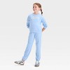 Girls' French Terry Jogger Pants - Cat & Jack™ - 3 of 3