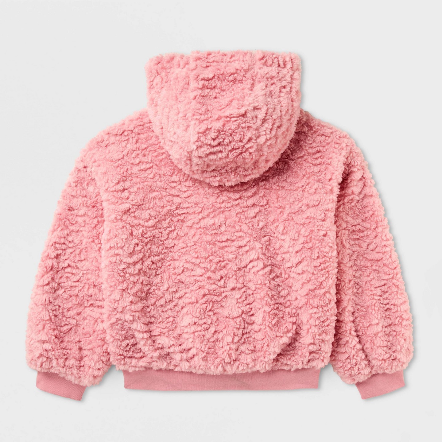 Куртка Cat & Jack Cozy Bomber Jacket для девочек, цвет: Розовый — фото 3