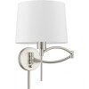 Livex Lighting 1 - Light Wall Light in  Brushed Nickel - 4 of 4