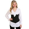 HalloweenCostumes.com Women's Ruffled Pirate Blouse - 2 of 3
