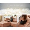 AMERLIFE Modular Sectional Sofa, Down Filled Couch for Living Room - 3 of 4