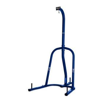 Everlast Steel Heavy Punching Bag Stand Workout Equipment for Kickboxing, Boxing, and MMA Training with 3 Plate Pegs and 100 Pound Capacity