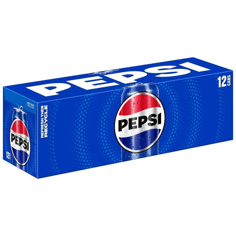Pepsi Cola Soda - 12pk/12 fl oz Cans, 4 of 6