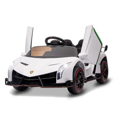 2 Seater Ride On Car for Kids, 12V Cruiser Car, Battery Powered Electric Car w/Remote Control,  LED Lights, Music Player, Gift for Boys Girls 3-8