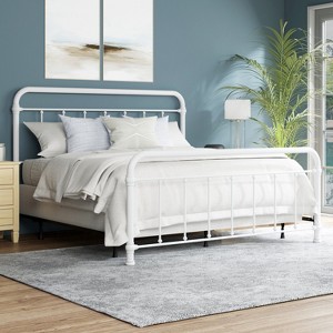 Kirkland Bed Set White - Hillsdale Furniture - 1 of 4