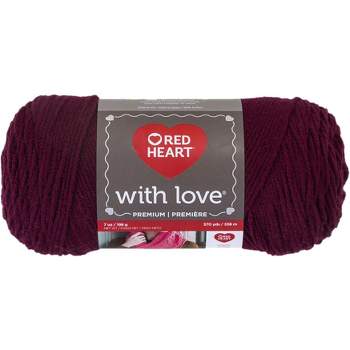 Red Heart® Super Saver® Ombre™ #4 Medium Acrylic Yarn, Cocoa 10oz/283g, 482  Yards (4 Pack) 