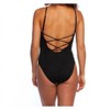 Women's Island Goddess Lace Up High Neck One Piece Swimsuit - La Blanca - 2 of 3