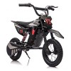 TopComfy Baby Walkers Kids Ride On Off Road Cycle Toy Durable Design Fun Outdoor Play Kids Gift for Girls And Boys, Black, 38.58"*9.06"*22.83" - 2 of 4