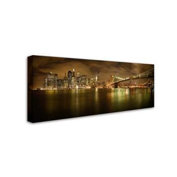 Trademark Fine Art -Shubhra Pandit 'New York Skyline' Canvas Art