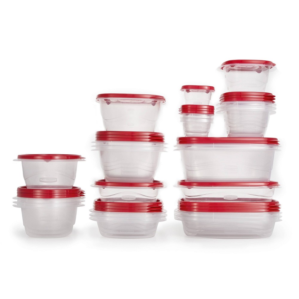 Rubbermaid Take Alongs 52pc Plastic Food Storage Container Set Clear