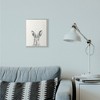 Stupell Industries Bunny Rabbit Portrait Grey Framed Giclee Art, Gray, 11" x 14" - 3 of 4