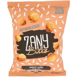 Zany Bites - Rice Snack - Cinnamon Churro - Case of 5 - 1.75 oz - 1 of 1