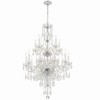 Crystorama Lighting Traditional Crystal 15 - Light Chandelier in  Polished Chrome - 2 of 4