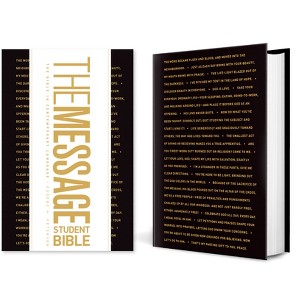 The Message Student Bible (Hardcover) - by  Eugene H Peterson - 1 of 1