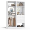 Besiost Closet System with Drawers and Mirror - 2 of 4
