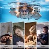 Swimming Ear Plugs for Adults,3 Pairs Waterproof Reusable Silicone Swim Earplugs for Swimming Surfing Snorkeling Showering - 3 of 4
