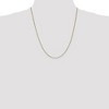 Black Bow Jewelry 1mm, 10k Yellow Gold, Box Chain Necklace - 2 of 4