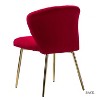 Olinto Living Room Bedroom Study Side Chair Set of 4  | KARAT HOME - 4 of 4