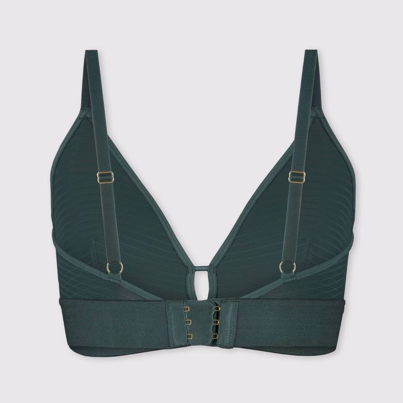 All.You. LIVELY Women's Busty Stripe Mesh Bralette, 5 of 5
