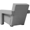 UNISOAR Modern Textured Velvet Upholstered Accent Lounge Arm Chair - 4 of 4