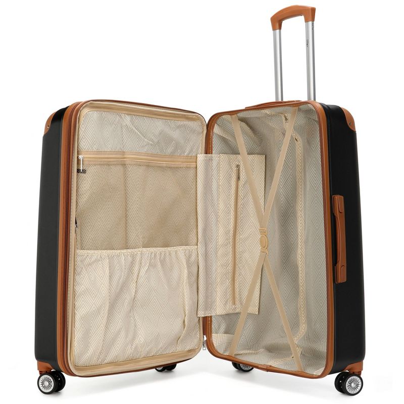 Miami CarryOn Collins Expandable Hardside Checked 3pc Luggage Set, 3 of 15