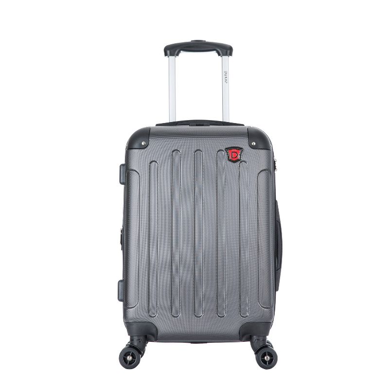 DUKAP Intely Hardside Carry On Spinner Suitcase with Integrated USB Port, 3 of 11