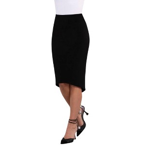 Women's Pencil Drop Skirt - Sympli - 1 of 4