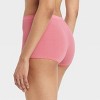 Women's Modal Blend Stretch Boy Shorts Underwear - Auden™ - 2 of 4