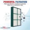 LifeSupplyUSA Air Purifier Filters Compatible with Hunter 30936 QuietFlo 30058 30085 30090 30095 30105 30117 30119 30130 36095 36117 36127 37090 30999 - 3 of 4