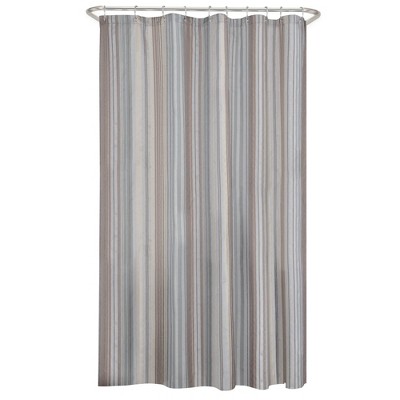 Jodie Striped Shower Curtain - Zenna Home