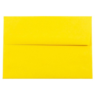 JAM Paper 50pk Brite Hue A7 Envelopes 5.25" x 7.25"