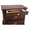 Glory Furniture Triton 2 Drawer Nightstand in Cappuccino - 4 of 4