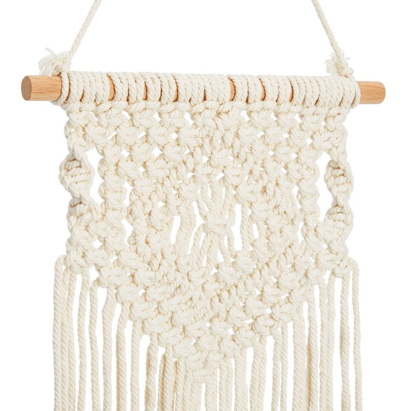 Okuna Outpost 2 Pack Boho Themed Woven Macrame Wall Art, Handing Décor for Home or Nursery, 15 x 10 in, 4 of 9