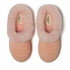 Fireside by Dearfoams Women's Bendigo Genuine Shearling Quilted Platform Clog Slipper - 4 of 4