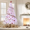 White LED Christmas Tree - 150 Lights, 288 Branch Tips w/ Metal Stand - Indoor/Outdoor Holiday Decor - 2 of 4