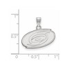 Black Bow Jewelry 14k White Gold Carolina Hurricanes NHL Small Pendant - 2 of 3