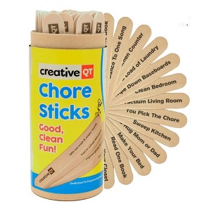 Creative QT Chore Sticks for Kids - Make Chores a Game - Interactive Family Activity by - Combine Responsibility with Rewards - 1 of 4