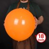 PartyWoo Balloons Orange Fall Tangerine 18 Inch 20 pcs - 2 of 4