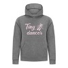Everyday Kids Ballerina Tiny Dancer Girls Pullover Hoodie – Pink Ballet Slippers Sweatshirt - 4 of 4