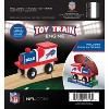 MasterPieces Officially Licensed NFL Buffalo Bills Wooden Toy Train Engine For Kids - 4 of 4