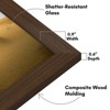 Americanflat 13x19 Picture Frame in Walnut - Composite Wood with Shatter Resistant Glass - 3 of 4