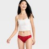 Women's Invisible Edge Thong Underwear - Auden™ - 3 of 4