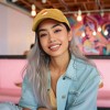 Dalix Salmon Nigiri Embroidered Sushi Cotton Dad Hat Baseball Cap Adjustable Womens - 2 of 4