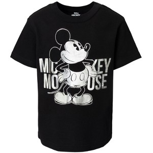 Disney Mickey Mouse Graphic T-Shirt Toddler to Big Kid - 1 of 4